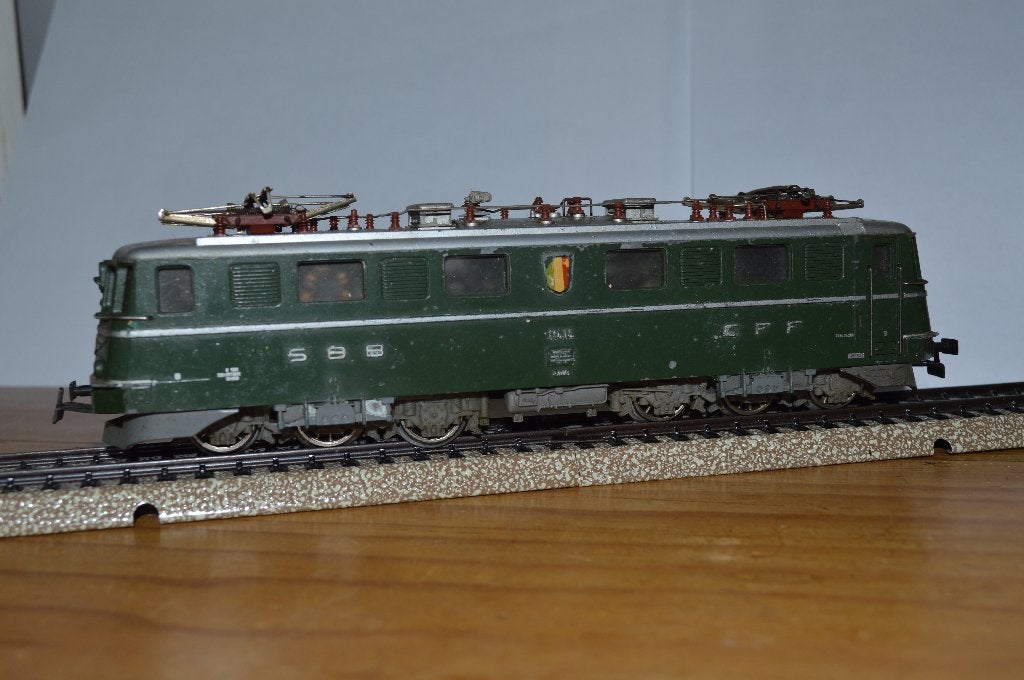 Märklin 3050: Zwitserse E-loc gebruikte toestand, Wisselstroom, Gebruikt, Locomotief, Ophalen of Verzenden