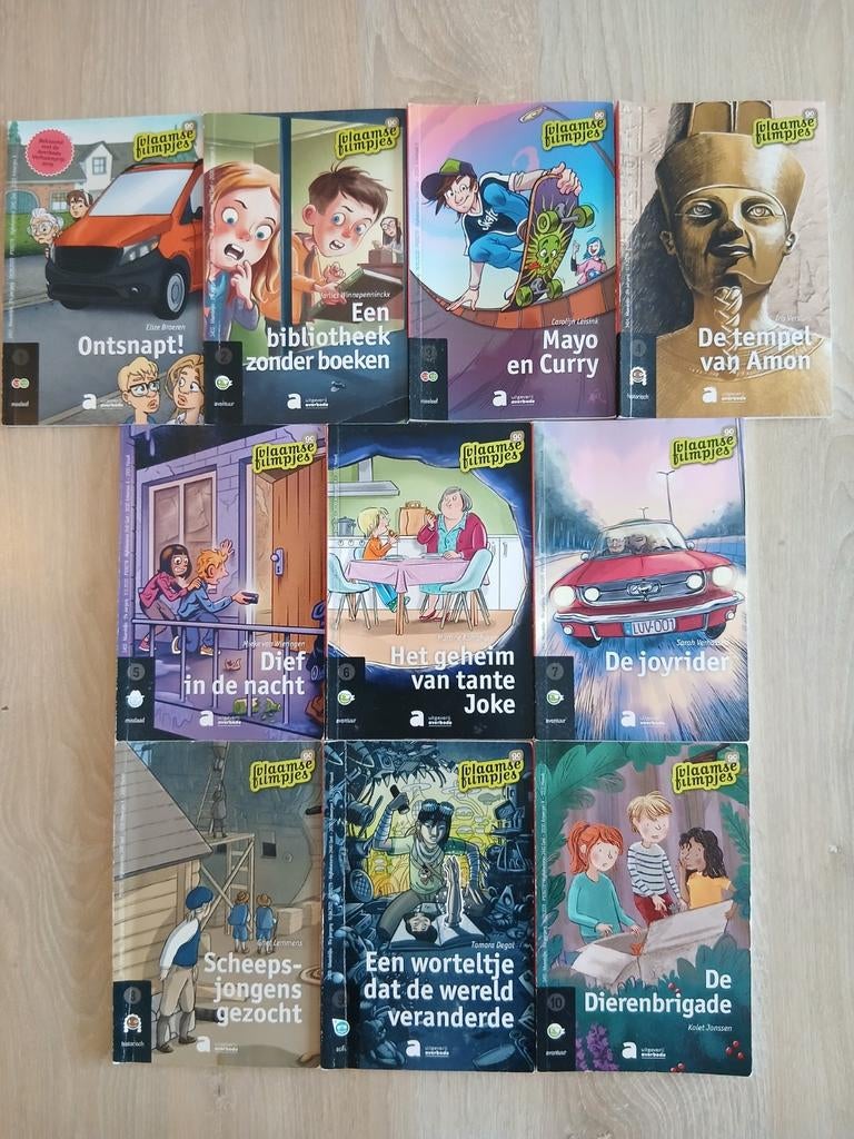Leesboeken/kinderboekenpakket (2), het 5de en 6de leerjaar, Boeken, Ophalen, Zo goed als nieuw