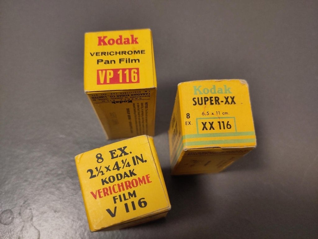 9 Film rolletjes 116 formaat 6,5 x 11 cm, Audio, Tv en Foto, Ophalen of Verzenden, Nieuw, Kodak