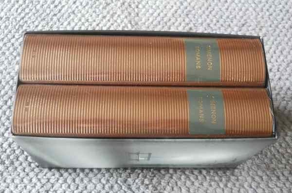 Simenon coffret Romans I et I ( bibliothèque de la Pléiade ), Enlèvement ou Envoi, Utilisé, Georges Simenon