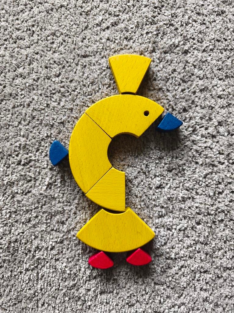 Tangram in hout, Enlèvement ou Envoi