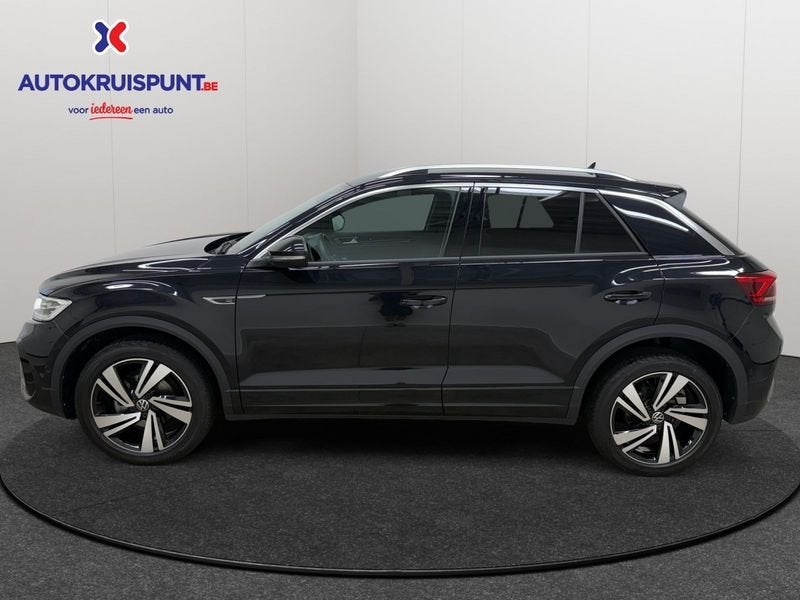 Volkswagen T-Roc 1.5TSI OPF R-Line Business DSG7, Auto's, Volkswagen, Parkeersensor, 110 kW, 4 cilinders, Leder en Stof