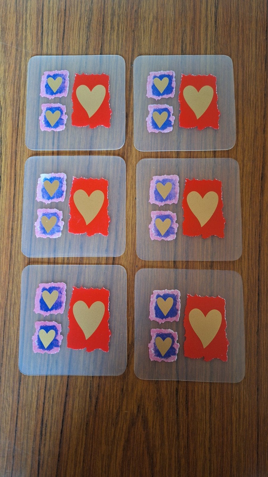 Ensemble de 6 sous-verres de 10 x 10 cm., Enlèvement ou Envoi, Neuf, Découverte