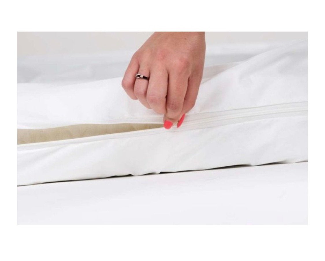 Antiallergische matras hoes met rits 120x200, Huis en Inrichting, Slaapkamer | Matrassen en Bedbodems, Ophalen, Matras