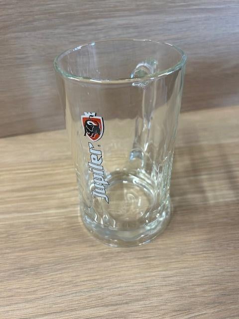 JUPILER glazen 0,5 L, Ophalen, Gebruikt, Bierglas