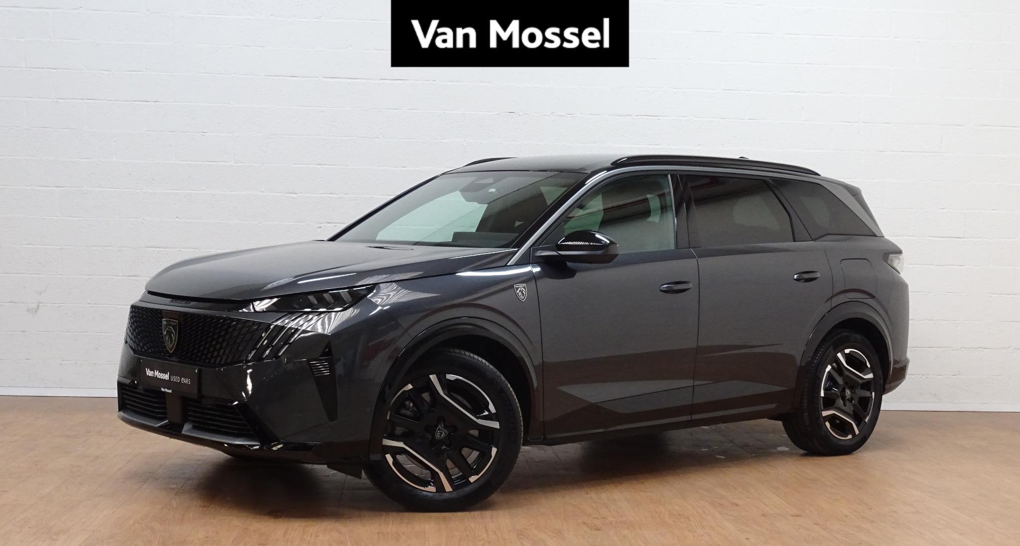 Peugeot 5008 e-5008 210 GT 7 seats verwacht, Stof, Gebruikt, Zwart, 213 pk