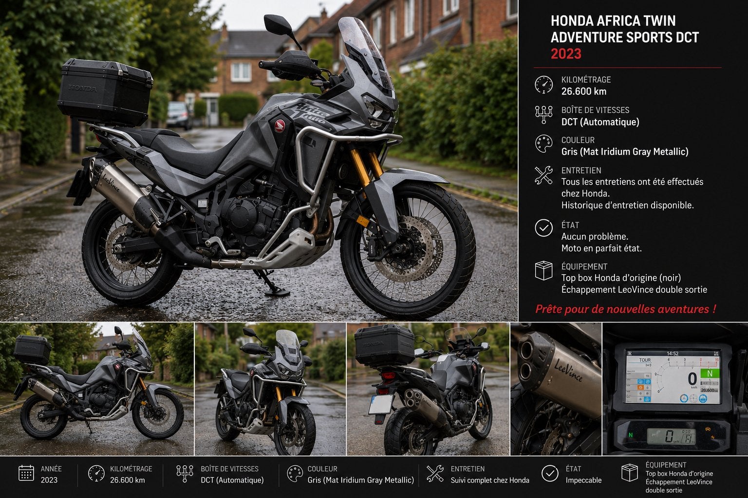 Honda africa twin adventure sport dct, Particulier, Sport