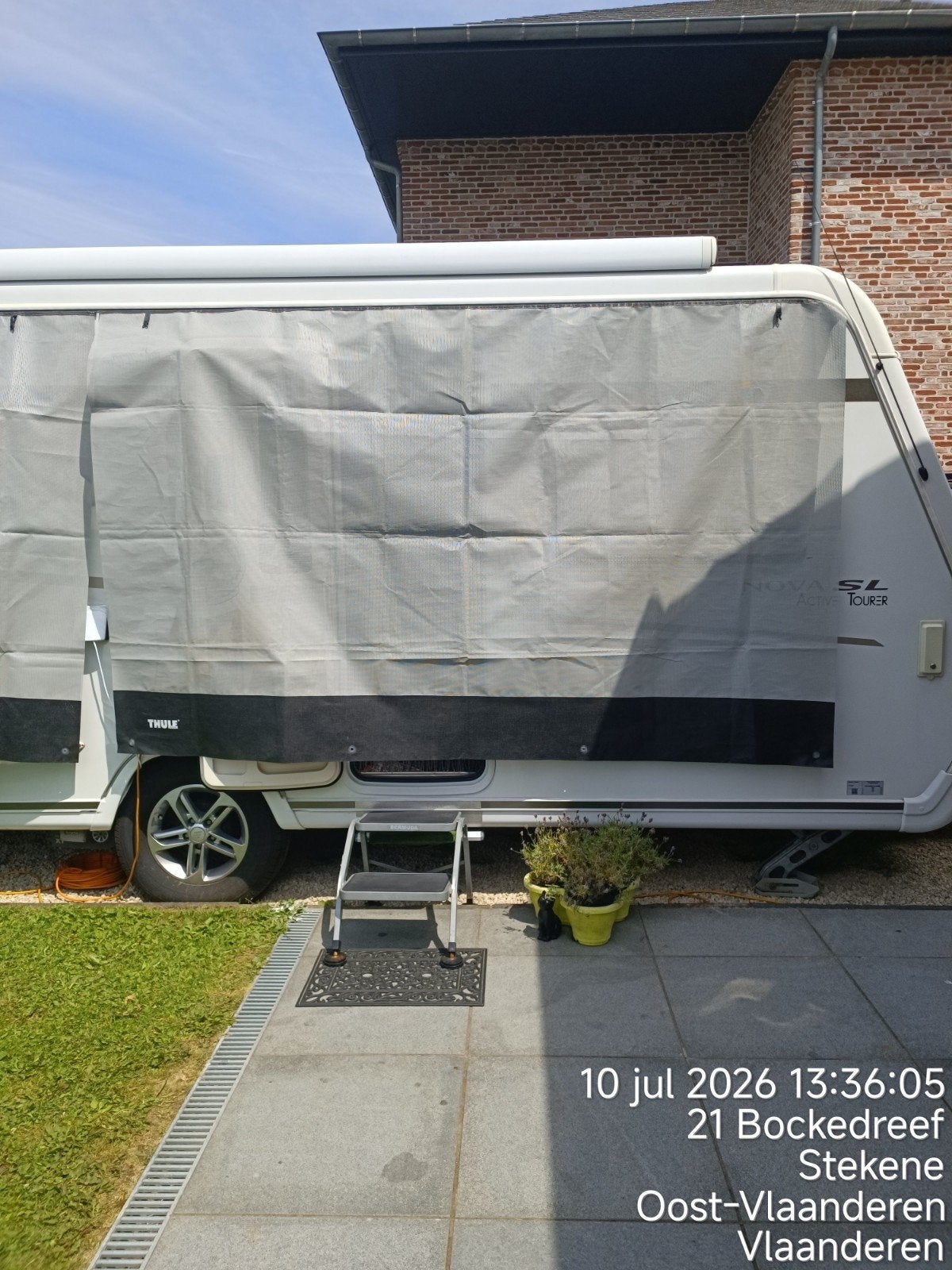 Thule sol front 2.80.breed, Caravanes & Camping, Camping-car Accessoires, Enlèvement ou Envoi