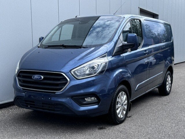 Ford Transit Custom 2.0TDCi Lichte Vr. Automaat GPS camera, Autos, Camionnettes & Utilitaires, Argent ou Gris, Achat, Euro 6, Entreprise