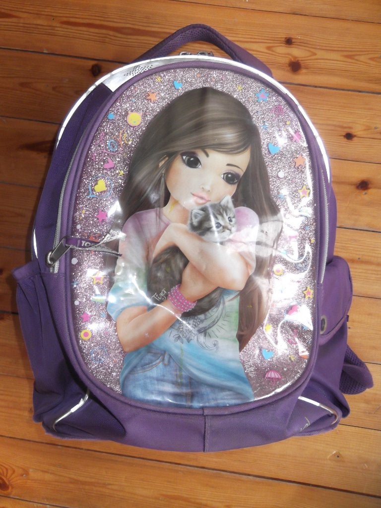 Rugzak - Sac à dos TopModel, Enlèvement ou Envoi, Utilisé, Violet, Sac à dos