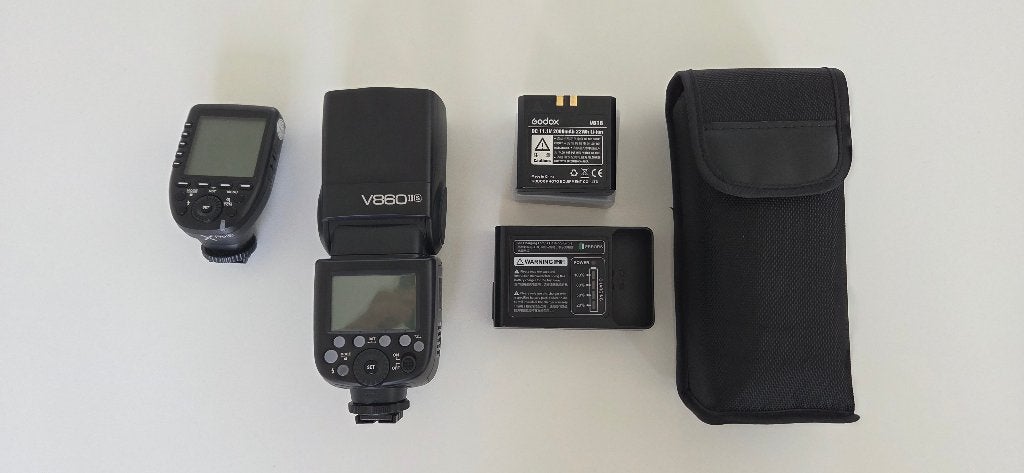 reportageflitser kit van Godox voor Sony, TV, Hi-fi & Vidéo, Batterie/chargeur inclus, Enlèvement ou Envoi, Sony, Godox