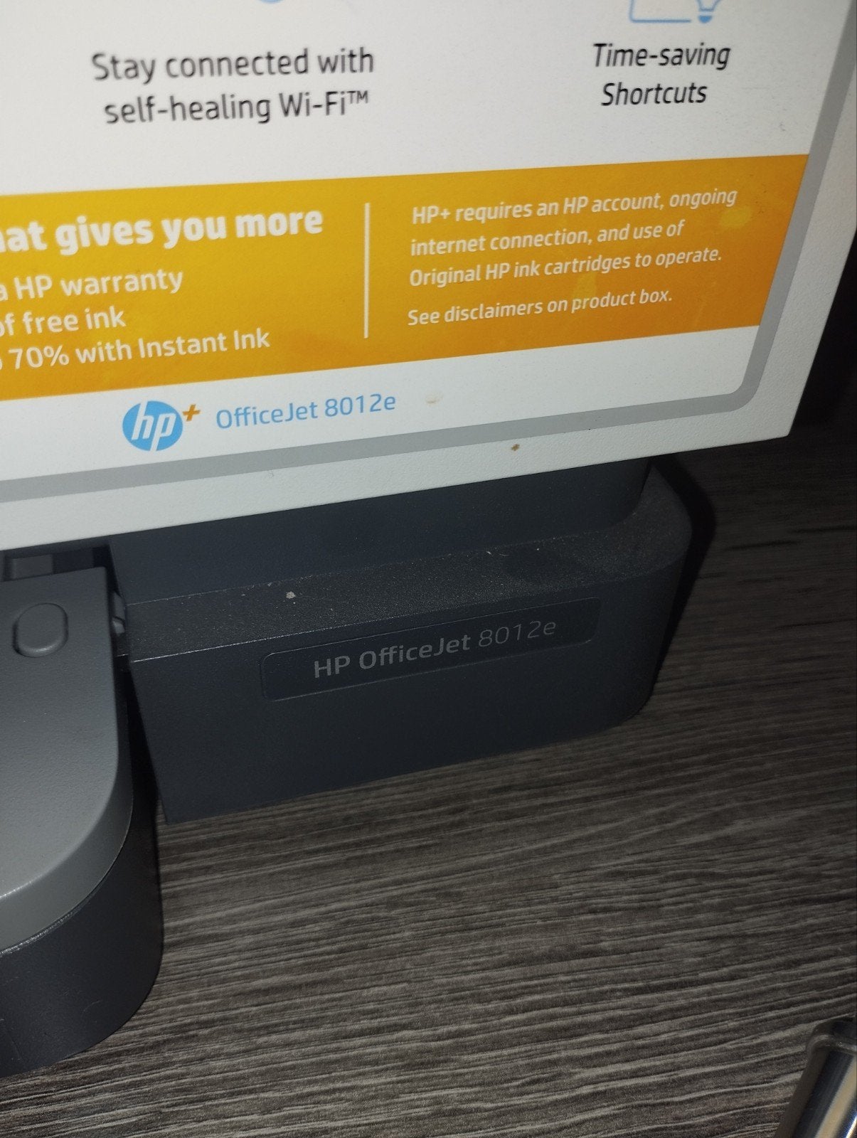 HP OfficeJet 8012e printer, Enlèvement
