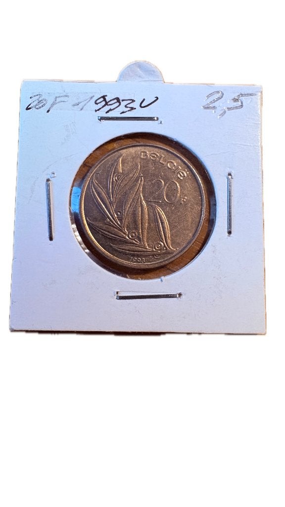 BAUDOUIN I : 20 FRANCS 1993V, Enlèvement ou Envoi