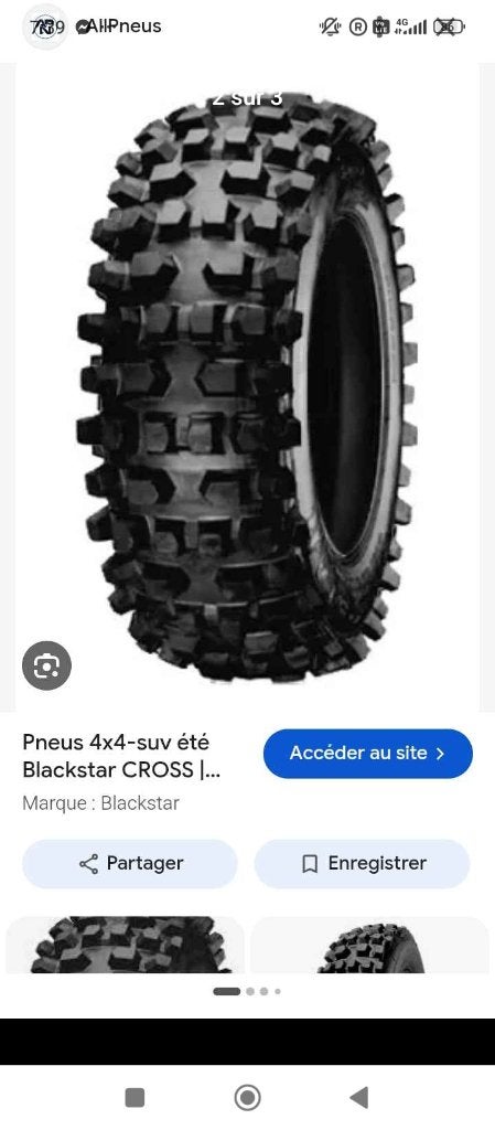Pneu blackstar autocross 4X4 185/70 R14, Autos : Pièces & Accessoires, Neuf, 14 pouces, 185 mm, Pneu(s)