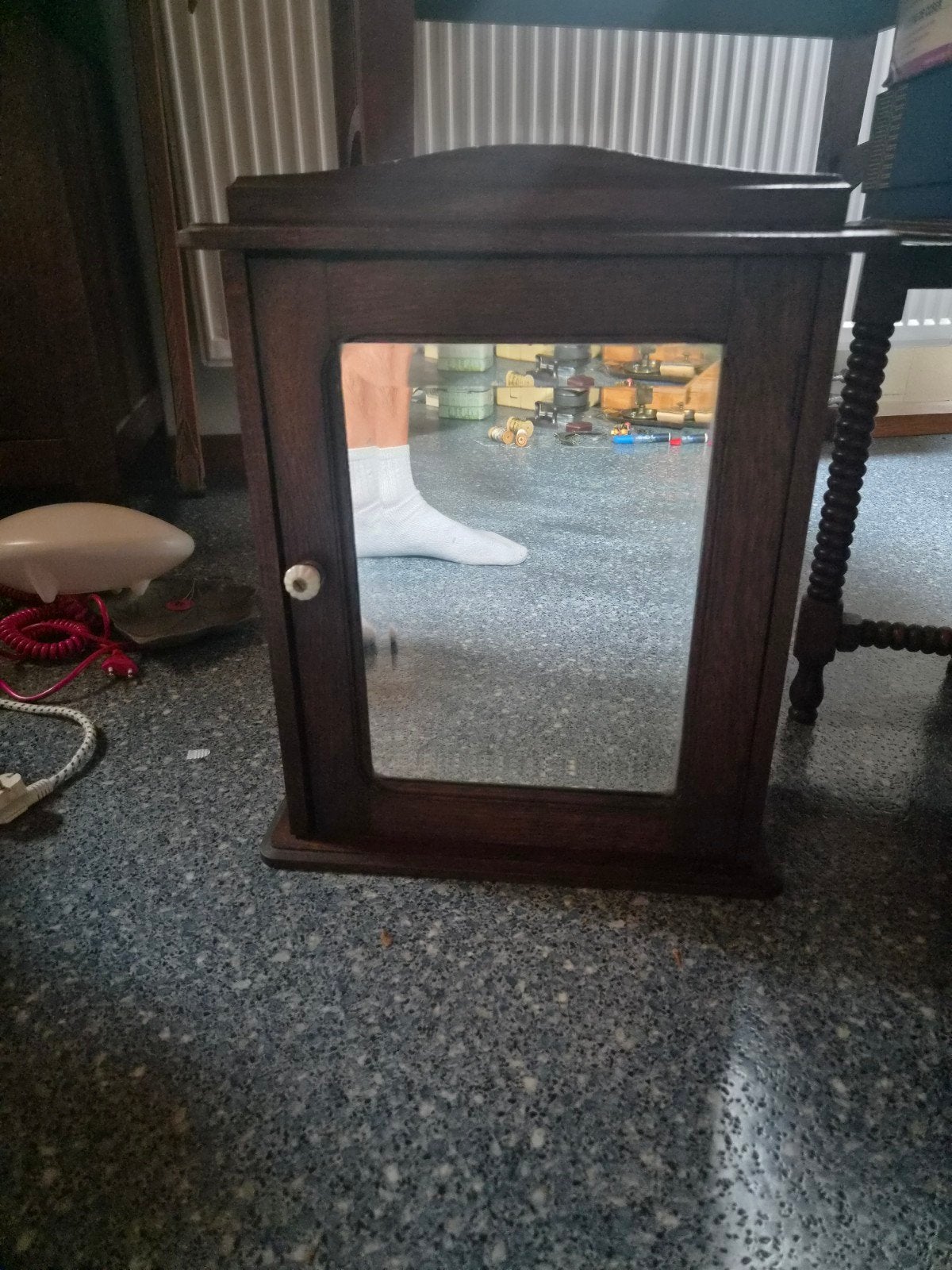 Meuble miroir, Antiquités & Art, Enlèvement ou Envoi