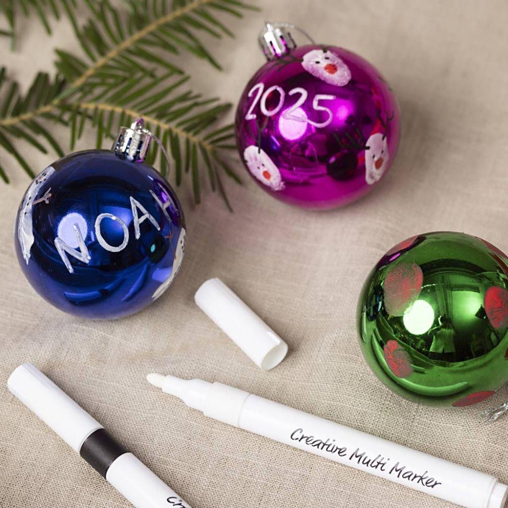 Kerstballen onbreekbaar 6cm 20 stuks, Verzenden, Nieuw