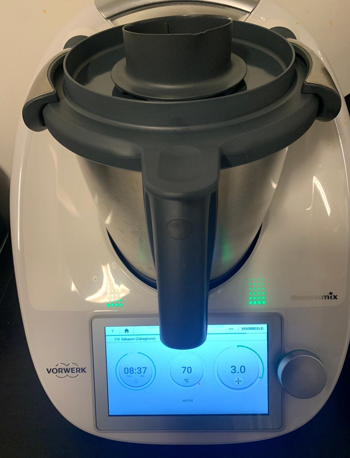 Thermomix TM6 compleet - incl doos, Ophalen, Gebruikt, 3 snelheden of meer, 2 tot 3 liter