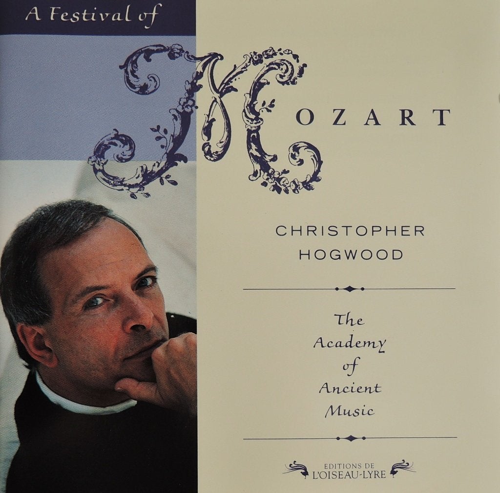 A Festival of Mozart- Academy of Ancient Music/ Hogwood- DDD, Orchestre ou Ballet, Enlèvement ou Envoi, Mozart, Comme neuf