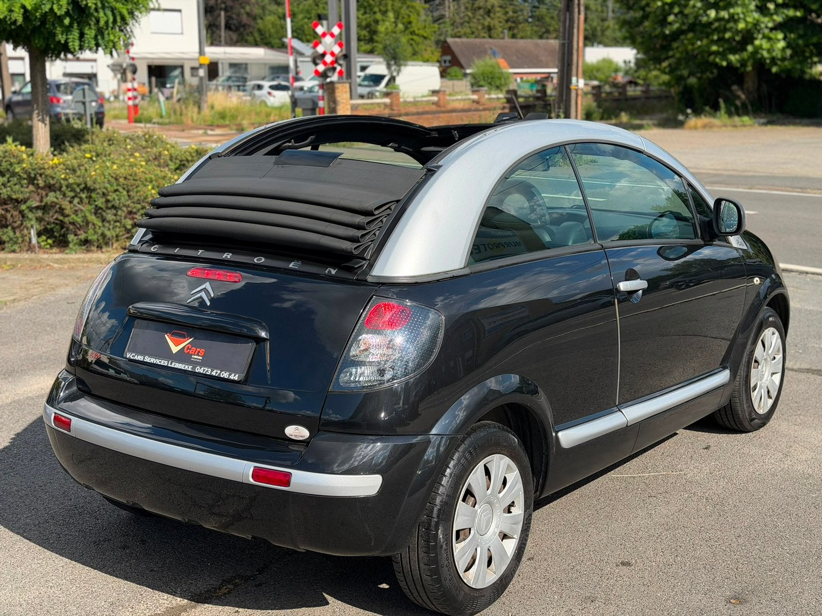 Citroen c3 pluriel cabrio benzine airco GOEDE STAAT+ keuring, Auto's, Bedrijf, Euro 4, Onderhoudsboekje, Centrale vergrendeling