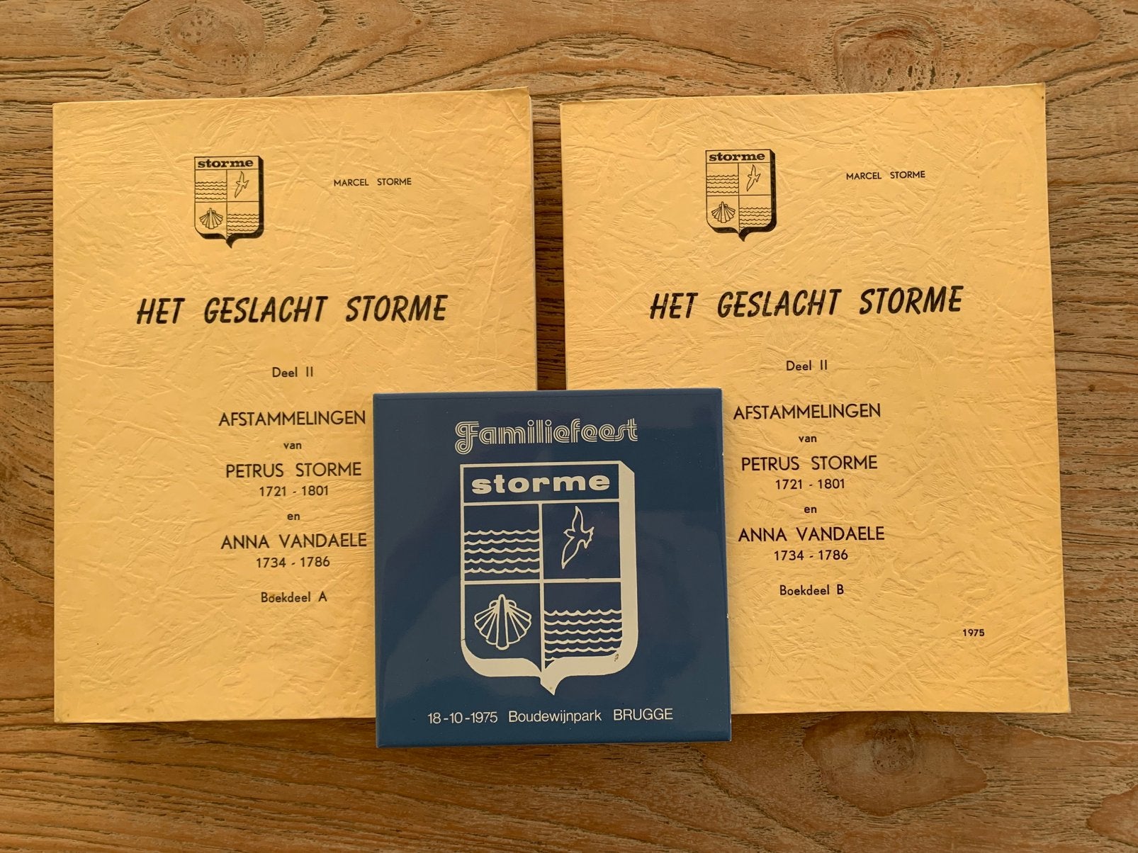 Stamboomboek ‘Het geslacht Storme’, Ophalen, Gelezen, Catalogus