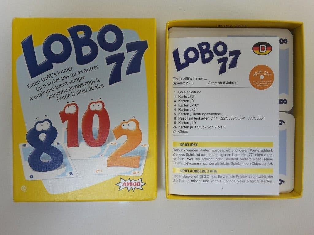 Nieuw spel Lobo 77, 2-8 spelers, 8+, Amigo, + 1 gratis promo, Hobby en Vrije tijd, Ophalen of Verzenden, Nieuw, Amigo