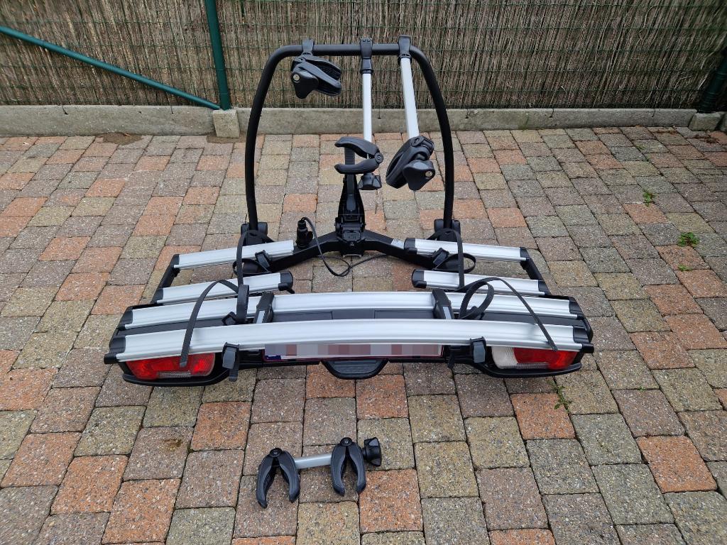 Fietsendrager Thule Velospace XT3 = 3+1 (4) fietsen, Auto diversen, Fietsendragers, Ophalen, 3 fietsen of meer, Elektrische fiets