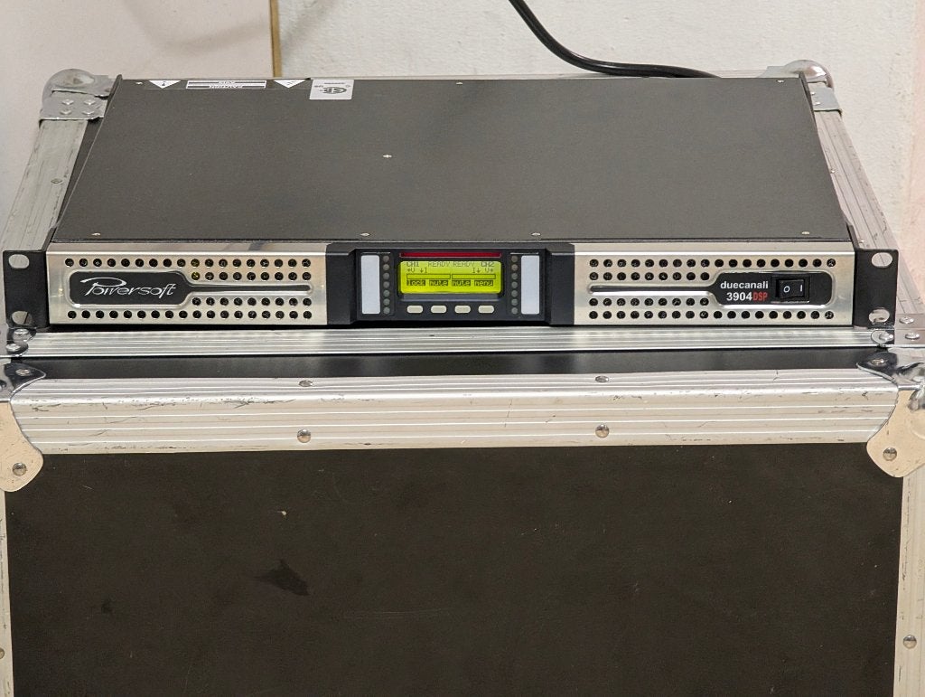Powersoft DUECANALI 3904, Ophalen of Verzenden, Gebruikt, 1000 watt of meer, P.A.