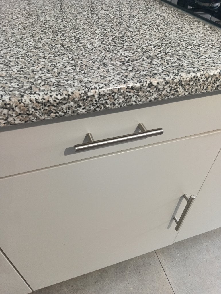 keukenkast handvaten in massief  INOX 22 stuks, Ophalen, Minder dan 50 cm, Zo goed als nieuw, Minder dan 25 cm