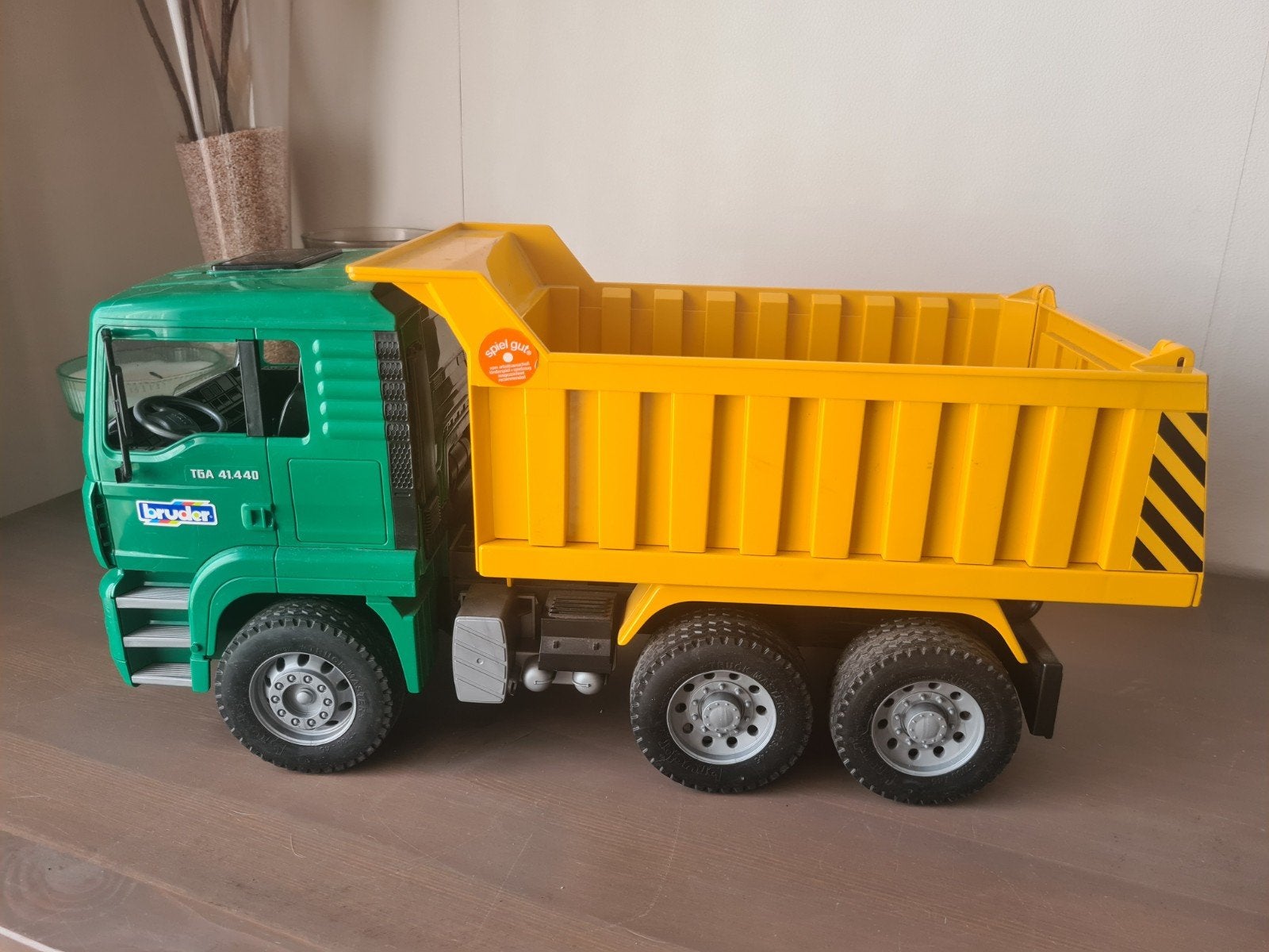 bruder kiepwagen, Hobby en Vrije tijd, Modelauto's | 1:32, Ophalen, Zo goed als nieuw