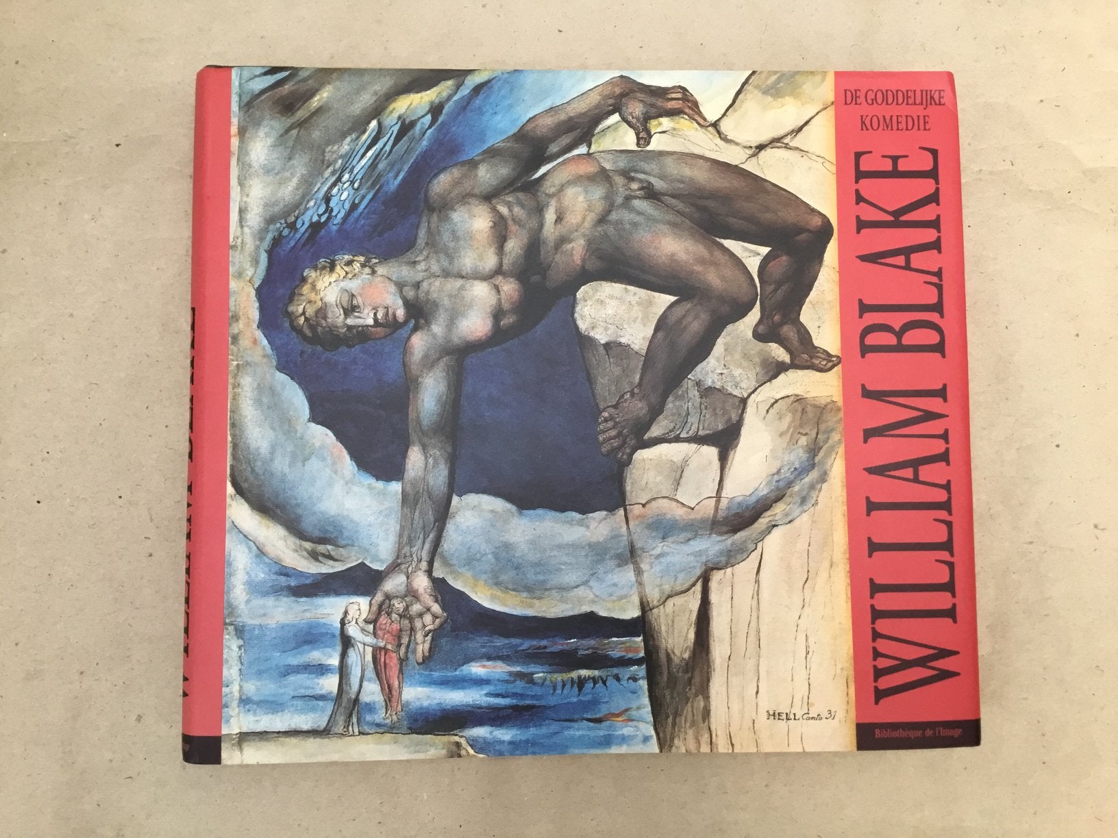 Livre William Blake La Divine Comédie, Enlèvement ou Envoi, Comme neuf, Peinture et dessin