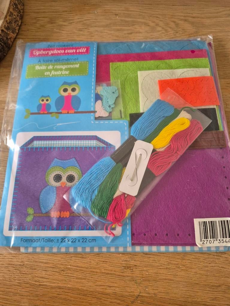DIY Vilten box, Ophalen, Nieuw, Gebruiksvoorwerp