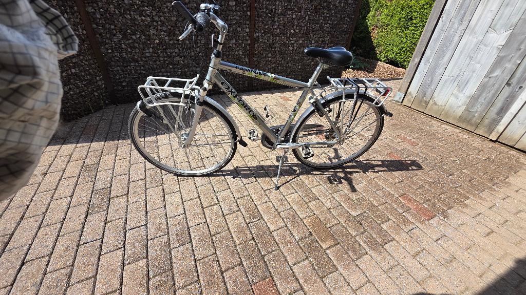 Oxford Campus Herenfiets, Gebruikt, Velgrem, Versnellingen, 49 tot 53 cm