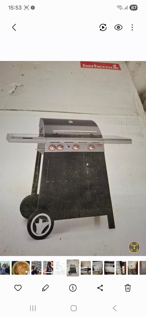 BBQ spring 350, Tuin en Terras, Barbecue-accessoires, Ophalen, Nieuw, Barbecoock