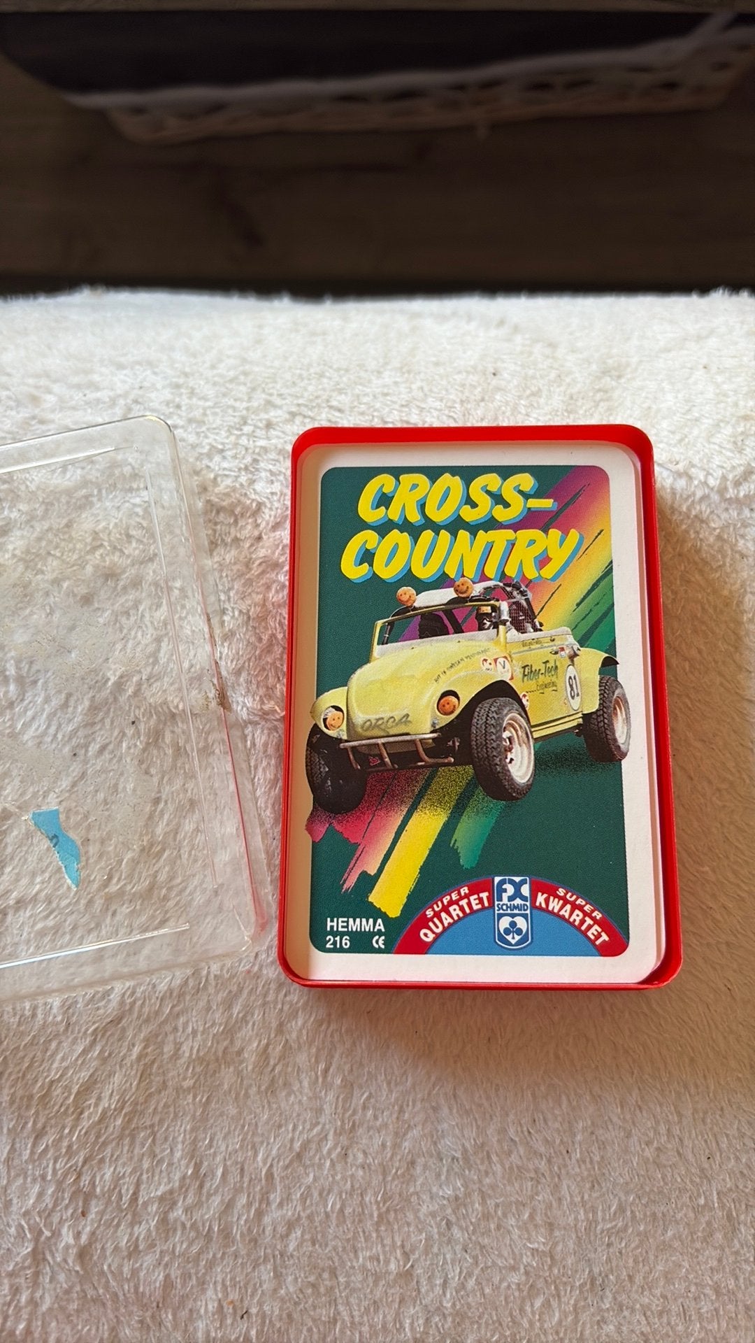 Vintage Kwartet "Cross-Country", Verzamelen, Speelkaarten, Jokers en Kwartetten, Ophalen of Verzenden, Zo goed als nieuw