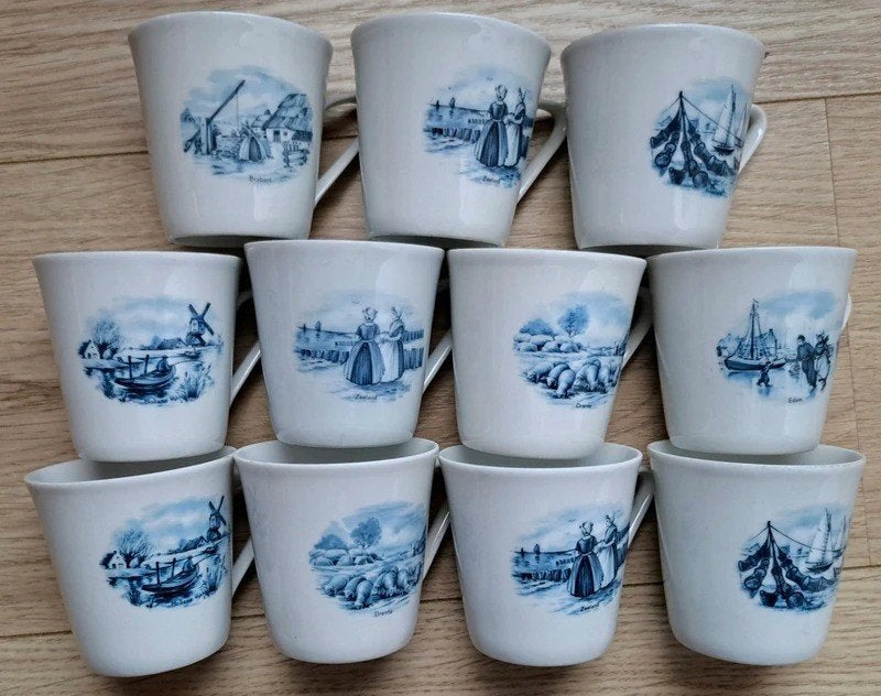 11 Bavaria Kleine Kopjes, Antiek en Kunst, Ophalen of Verzenden