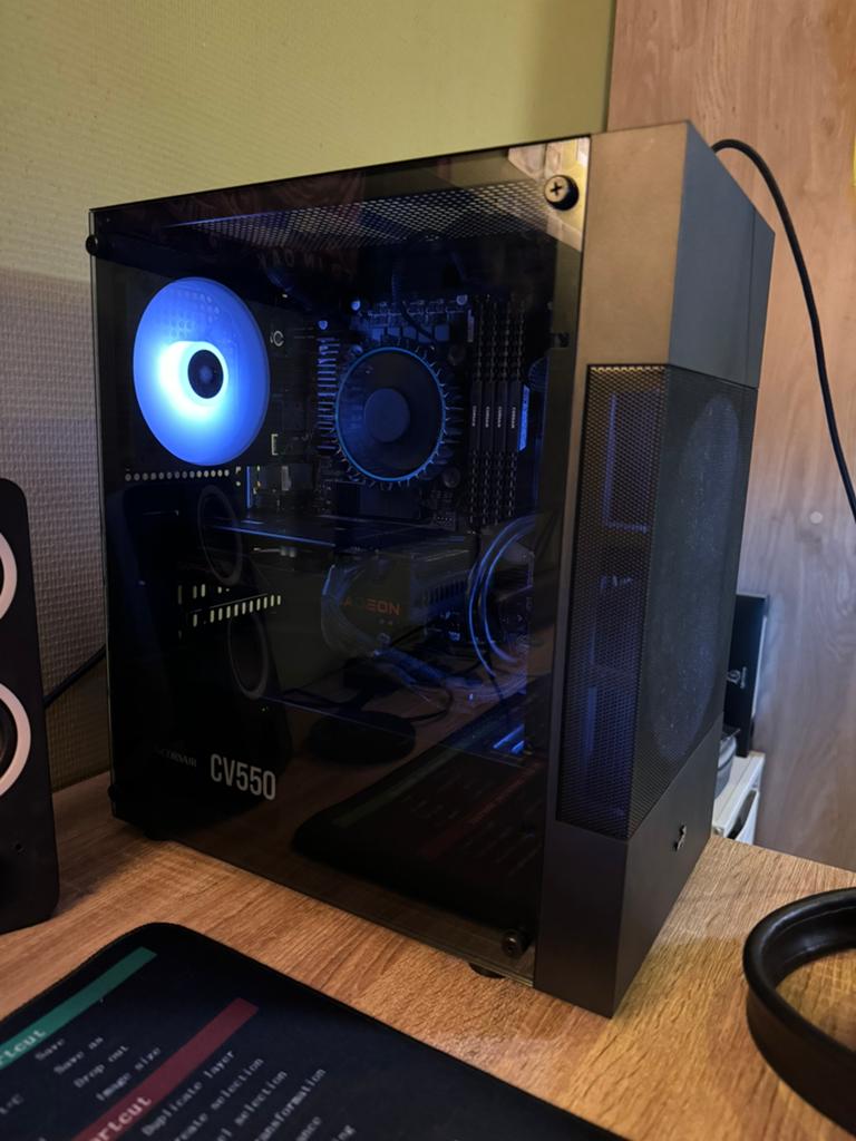 PC Gamer (i3 12100f, RX6600, 32Go RAM DDR4, 1To SSD Nvme), Computers en Software, Desktop Pc's, Gebruikt, SSD, 32 GB, Met videokaart