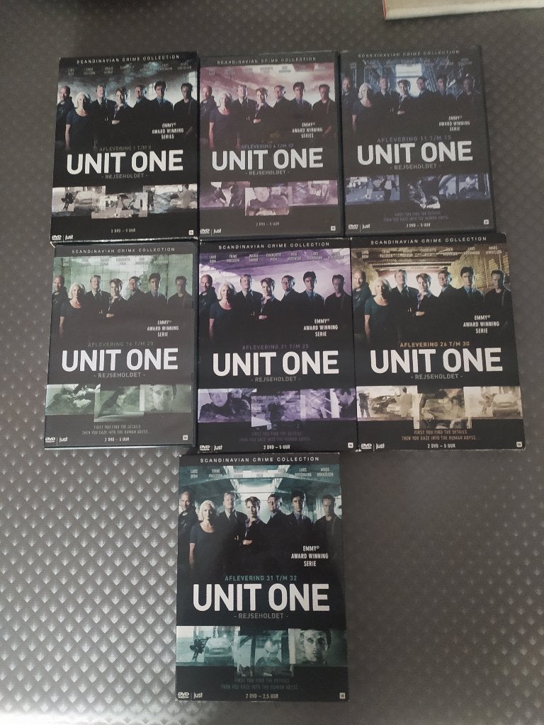 Unit One Complete collectie, CD & DVD, DVD | TV & Séries télévisées, Enlèvement ou Envoi, À partir de 16 ans, Crime, Néerlandais