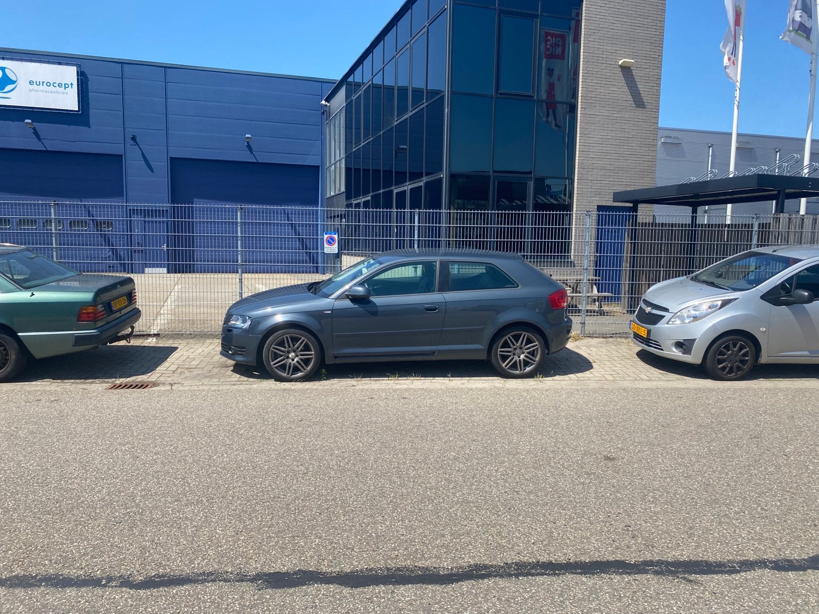 AUDI A3 S3 8P 1.6TDI 3xSLINE BOSE AIRCO/LEER/ 2009. 129000km, Autos, Cuir, Argent ou Gris, Achat, Boîte manuelle