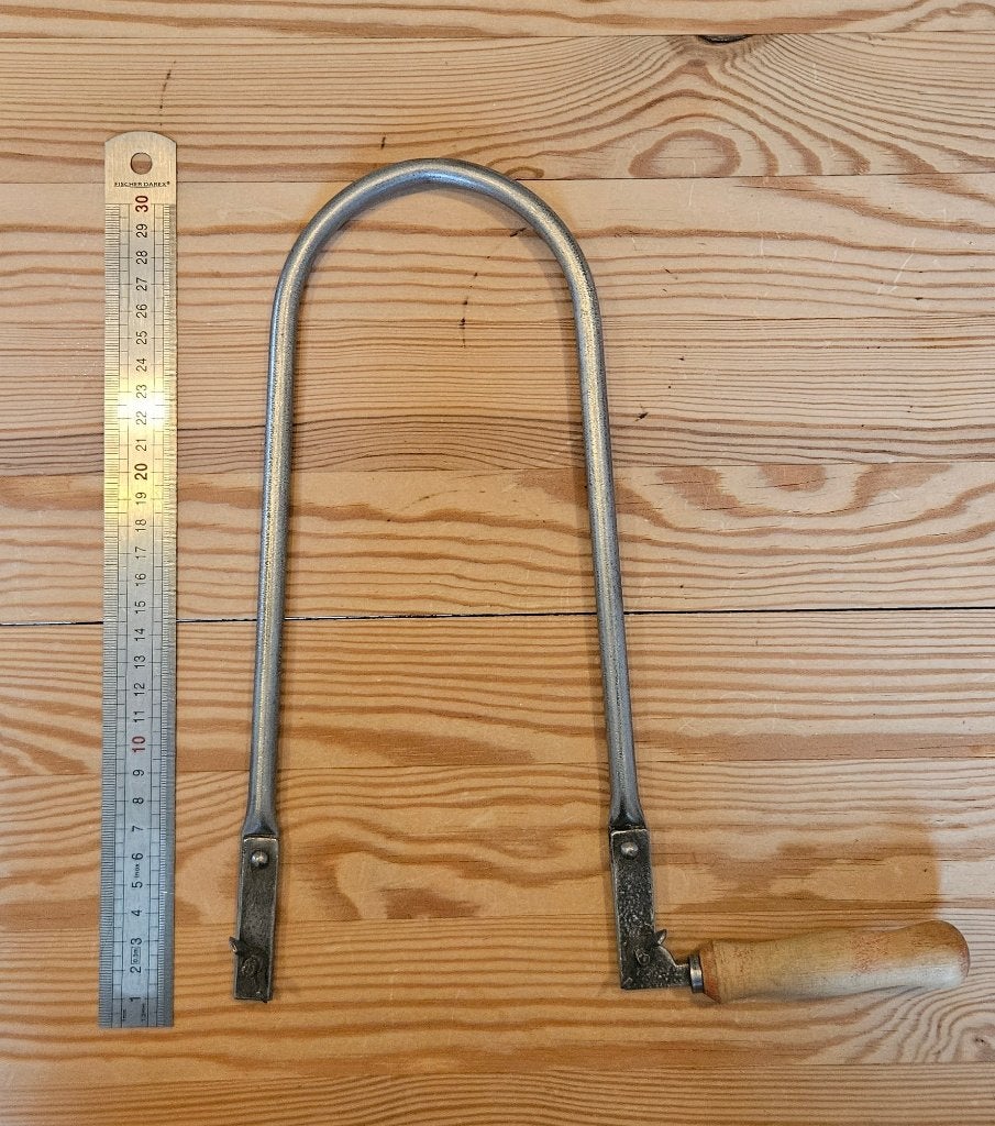 scie à chantourner - figuurzaag - coping saw, Doe-het-zelf en Bouw, Ophalen, Zo goed als nieuw, Zaag