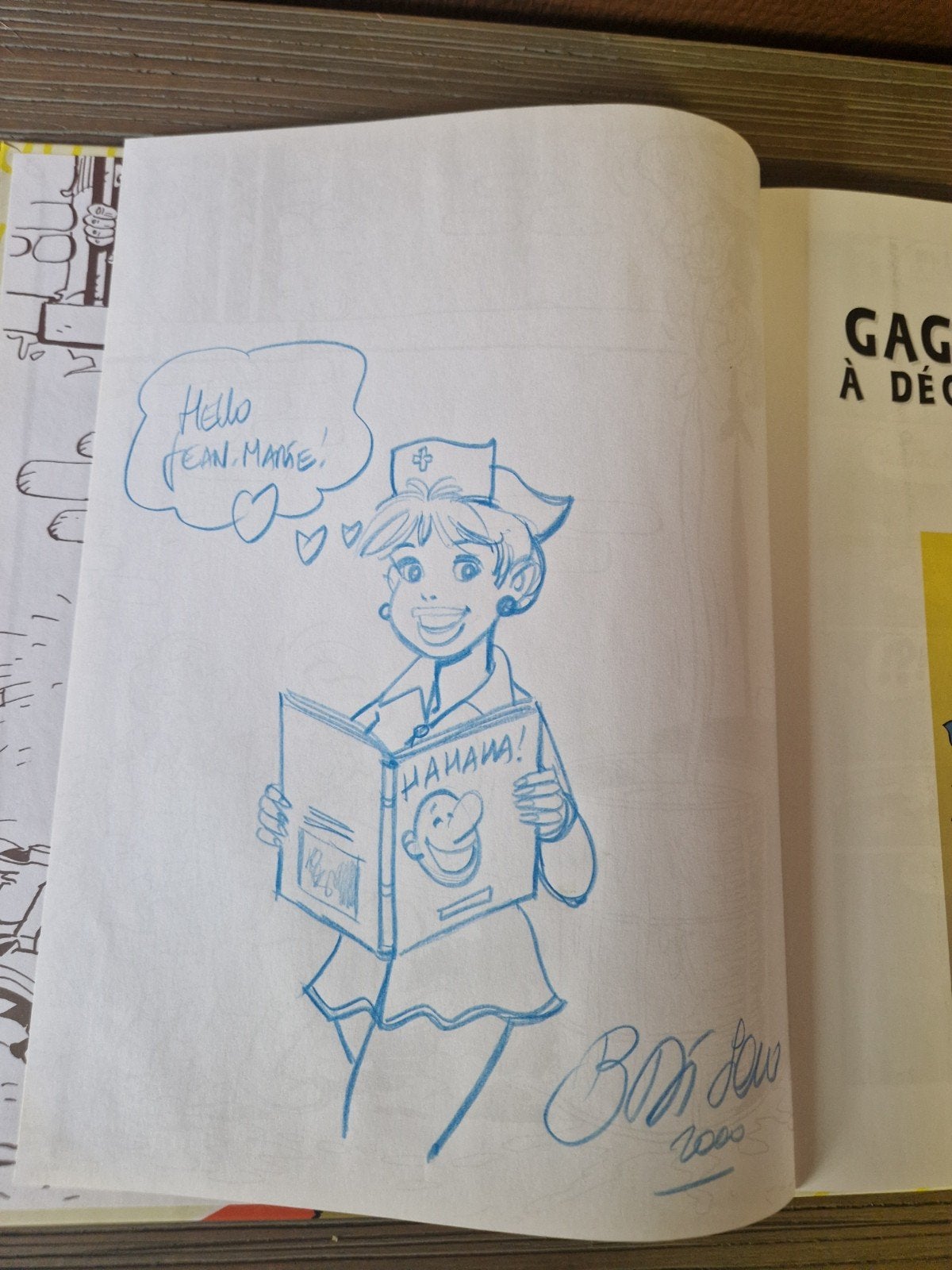 Bd gags pour tous 1,EO, avec dédicace di sano, Ophalen of Verzenden