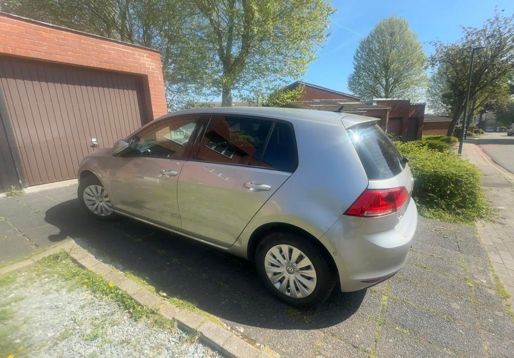 Golf VII 1.2TSI benzine gekeurd voor verkoop, Euro 5, Stof, Parkeersensor, Zilver of Grijs