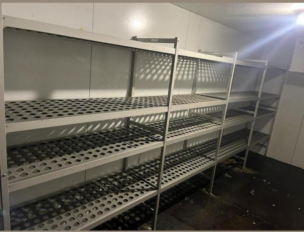 koelcel rekken , fermod rekken , horeca rekken, Ophalen, Gebruikt