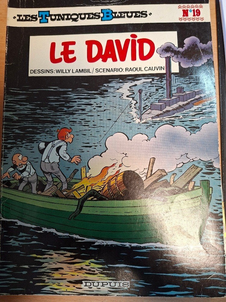 Le David, Enlèvement, Neuf, Lambil & Cauvin