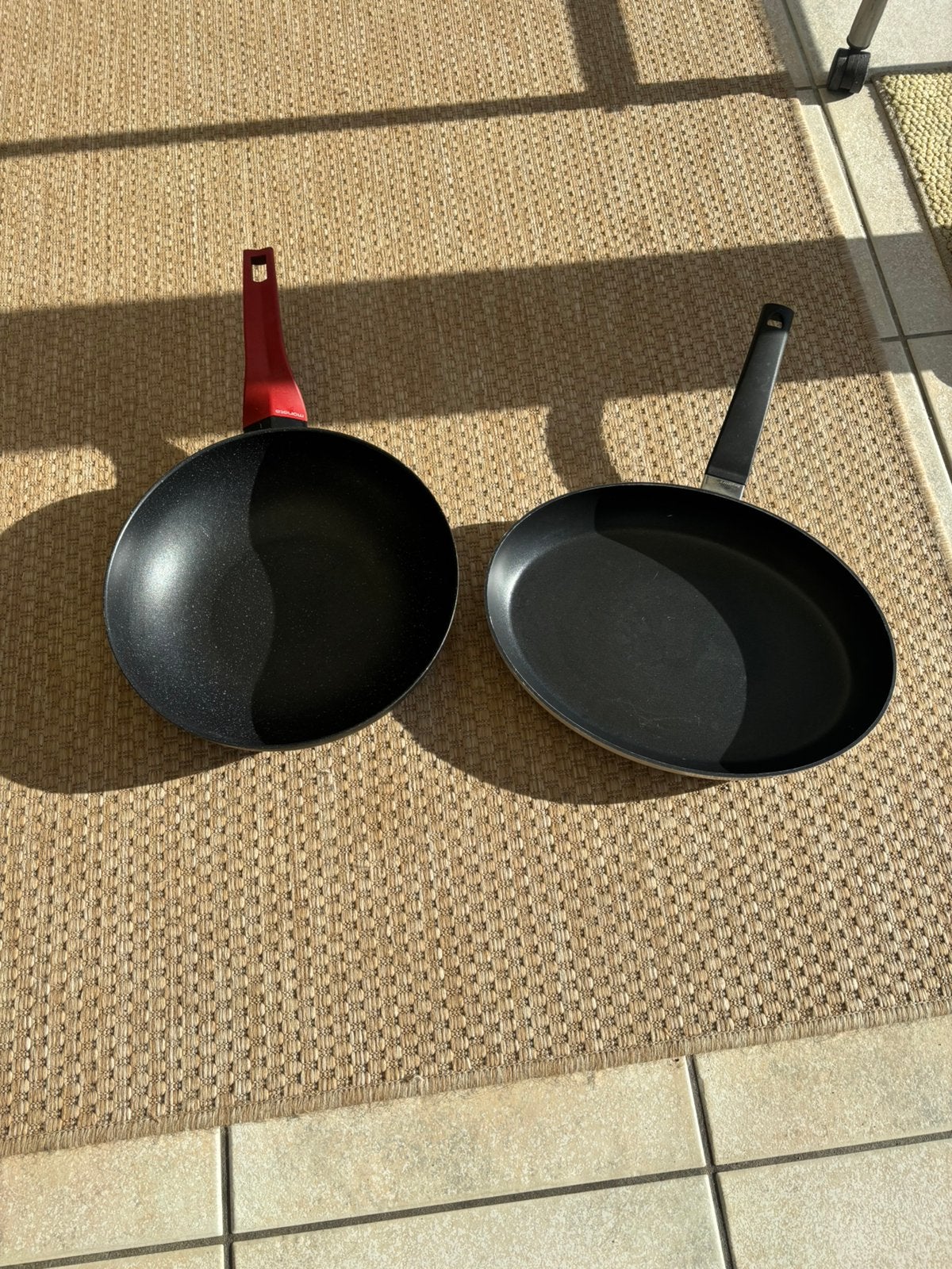Vis en wok pan, Ophalen of Verzenden, Zo goed als nieuw, Wok