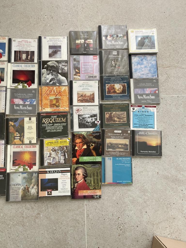 Lot de 60 CD musique classique / opéra, Enlèvement, Utilisé, Opéra ou Opérette