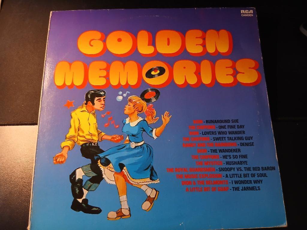 Golden Memories - Verzamel Lp Rock & Roll , Soul, Ophalen of Verzenden, Zo goed als nieuw, Rock-'n-Roll, 12 inch