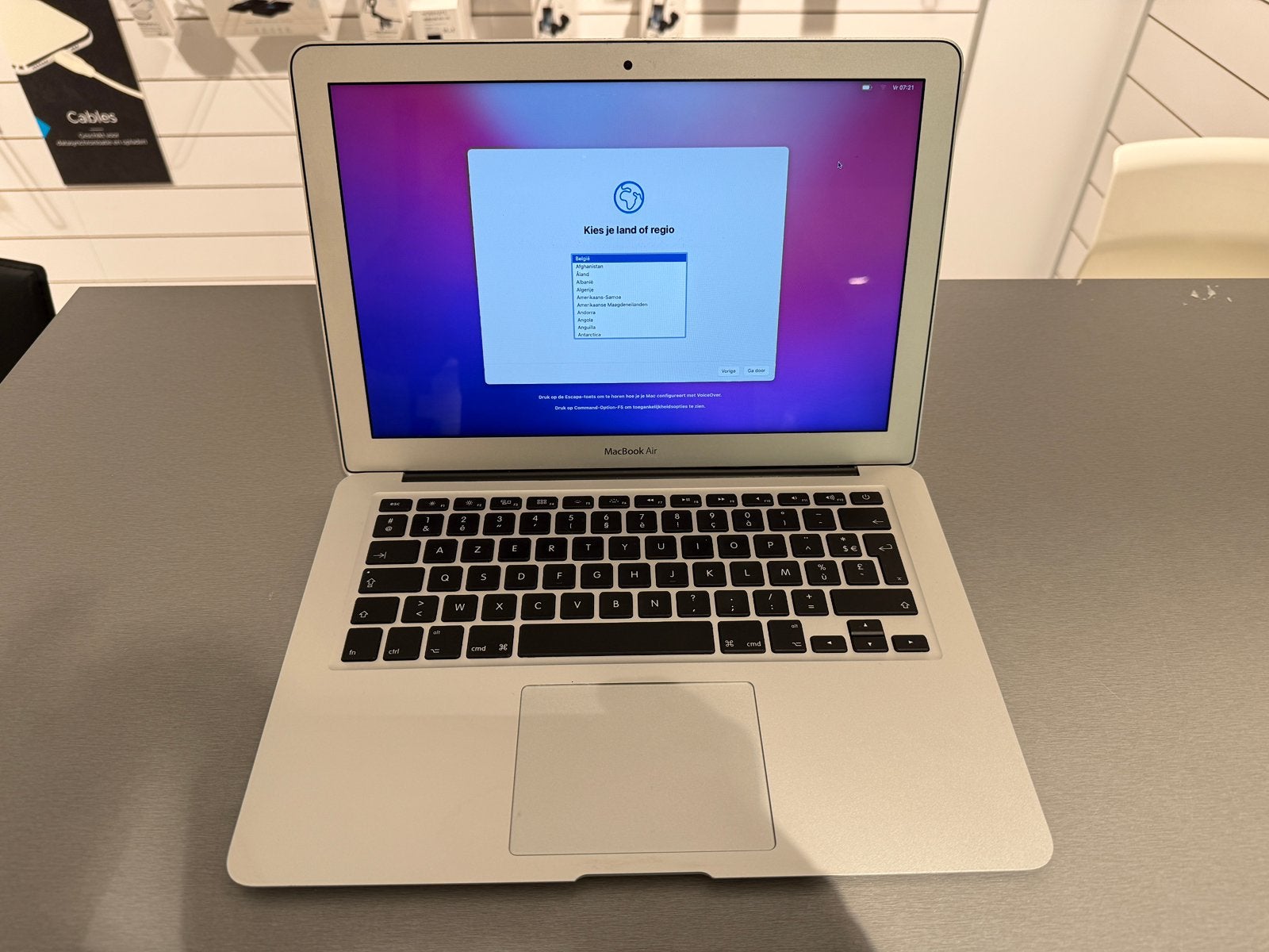 Macbook Air 13inch 2015, Computers en Software, Gebruikt, 13 inch, Minder dan 2 Ghz, Ophalen of Verzenden