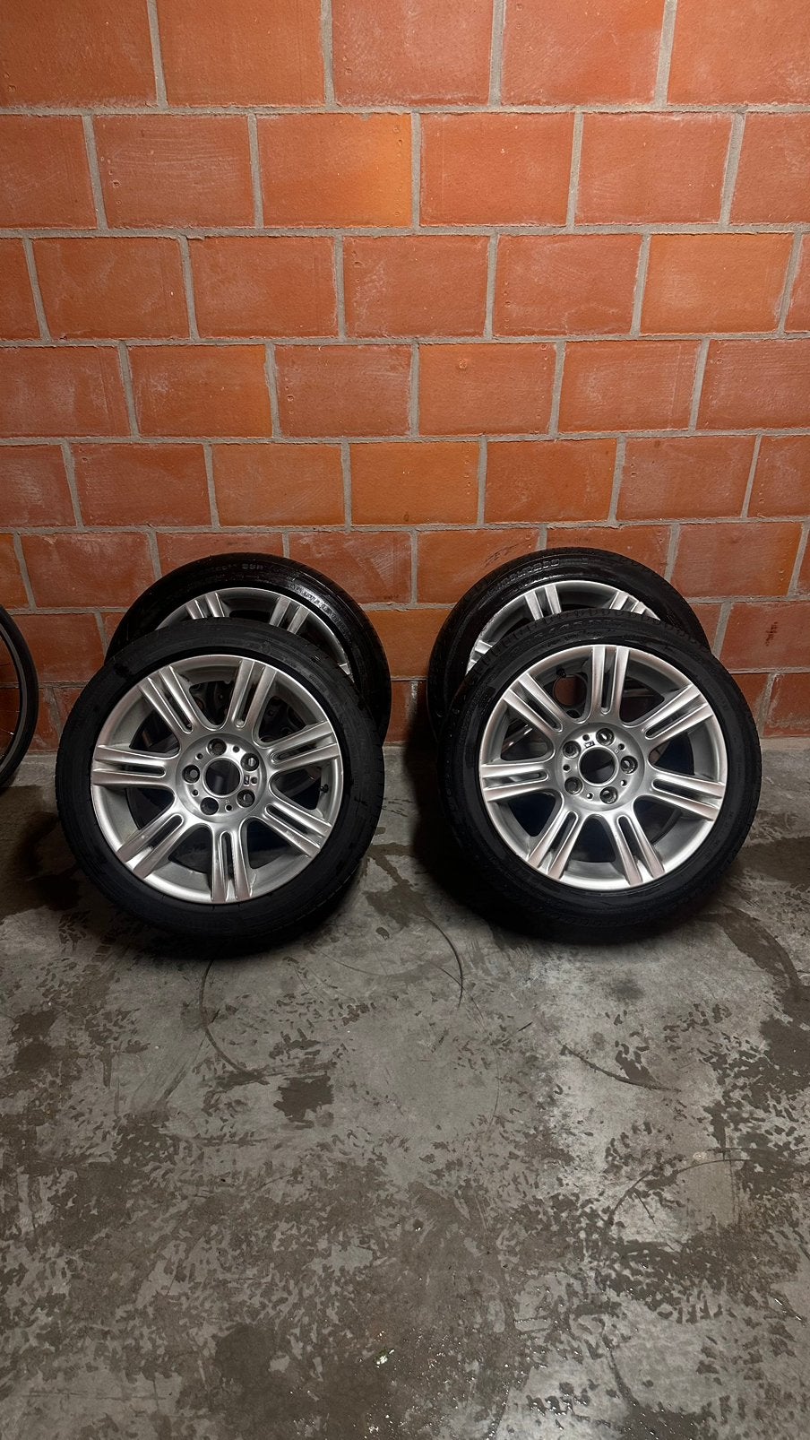 Style BMW original 194M — 17 pouces avec pneus d'été, Autos : Pièces & Accessoires, Enlèvement, 17 pouces, Pneus été, Pneu(s)