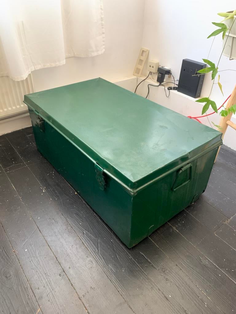 Boîte ancienne, 25 à 50 cm, Enlèvement ou Envoi, Moins de 100 cm, Utilisé