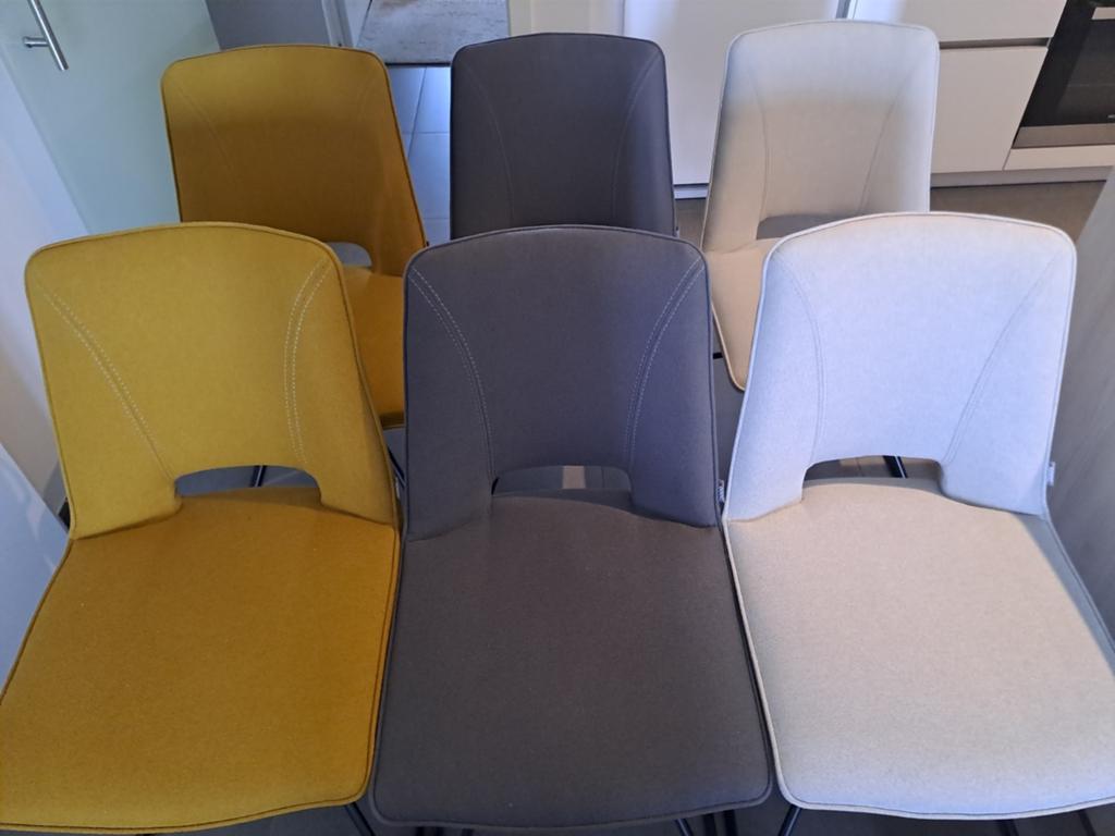 Stoelen x6 - Matiz, Maison & Meubles, Chaises, Tissus, Autres couleurs, Comme neuf, Enlèvement
